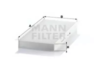 RAITISILMASUODATIN MANN, MB - Yleisosat ja tarvikkeet - 65728 - 1