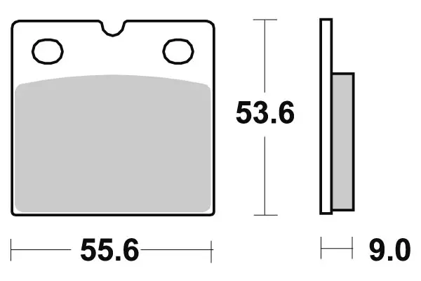 Sbs Jarrupalat Ceramic - Moottoripyörän Jarrupalat - 104518 - 1