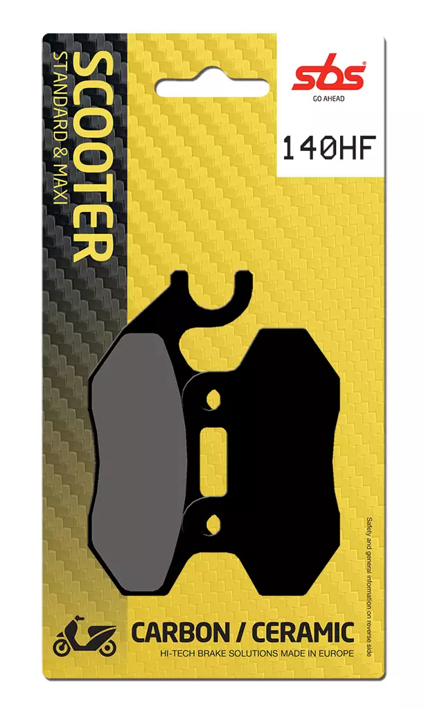 Sbs Jarrupalat Ceramic (708HF) - Moottoripyörän Jarrupalat - 104468 - 1