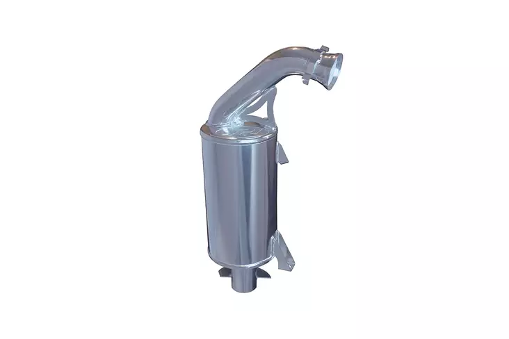 SPI Lightweight äänenvaimennin Ceramic SAE Ski-Doo 600R E-tec Gen 5 -23 - Moottorikelkan Pakoputket & äänenvaimentimet - 80468 - 1