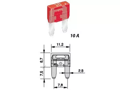 SULAKE MINI GM 10A - Yleisosat ja tarvikkeet - 76468 - 1