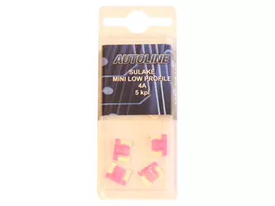 SULAKEBLISTER ## 4A MINI LOW PROFILE 5-KPL PINK # - Yleisosat ja tarvikkeet - 53758 - 1