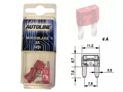SULAKEBLISTER MINI GM 4A 5-KPL - Yleisosat ja tarvikkeet - 52978 - 1