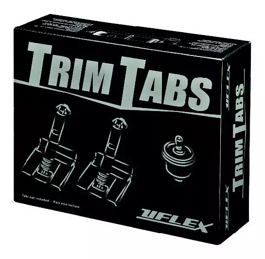 Uflex Trimmitasosarja MTT 12-CH-LP - Musta (Pitkä malli 309mm) - Veneen Trimmitasot - 111168 - 1