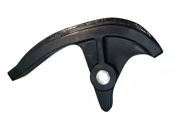 UFO Chain Guide Sliding piece black for KX250F 25-.. - KX450F 24-.. - Moottoripyörän Ketjurullat, laaharit & ohjurit - 78228 - 1