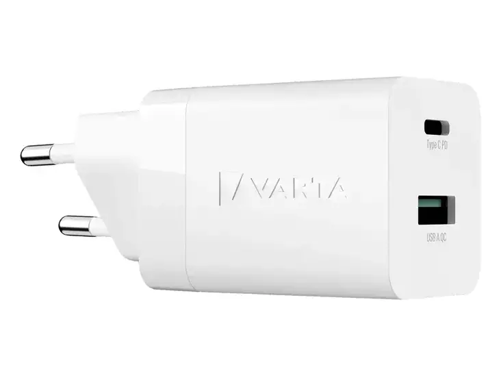 VARTA,SEINÄLATURI 38W USB C JA USB A - Yleisosat ja tarvikkeet - 45088 - 1