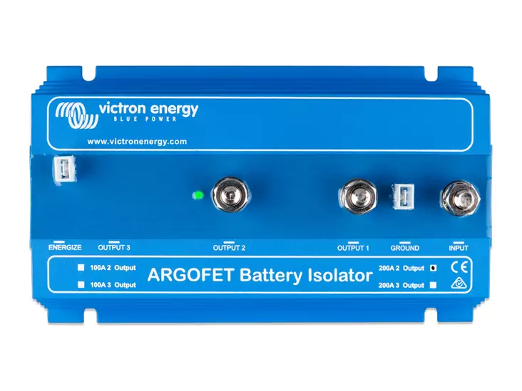 VICTRON ARGOFET JAKODIODI 200- 2 AKULLE 200A - Yleisosat ja tarvikkeet - 49588 - 1
