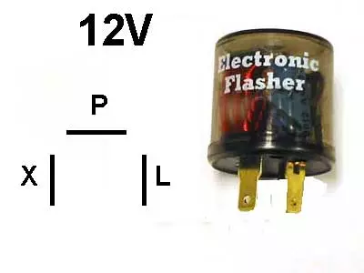 VILKKURELE 12V 3-N. ELEKT - Yleisosat ja tarvikkeet - 69868 - 1
