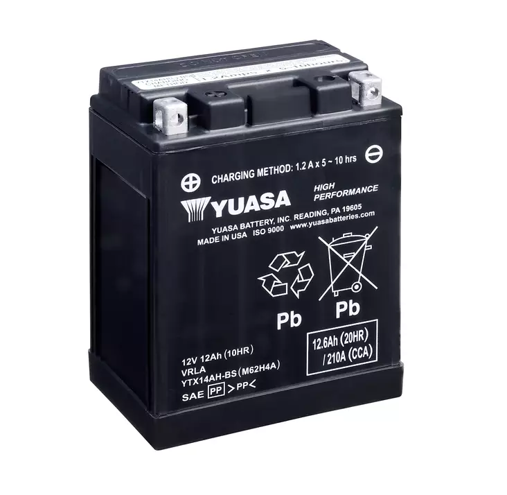 Yuasa akku, YTX14AH-BS (cp) - Yleisosat - Akut - 108808 - 1