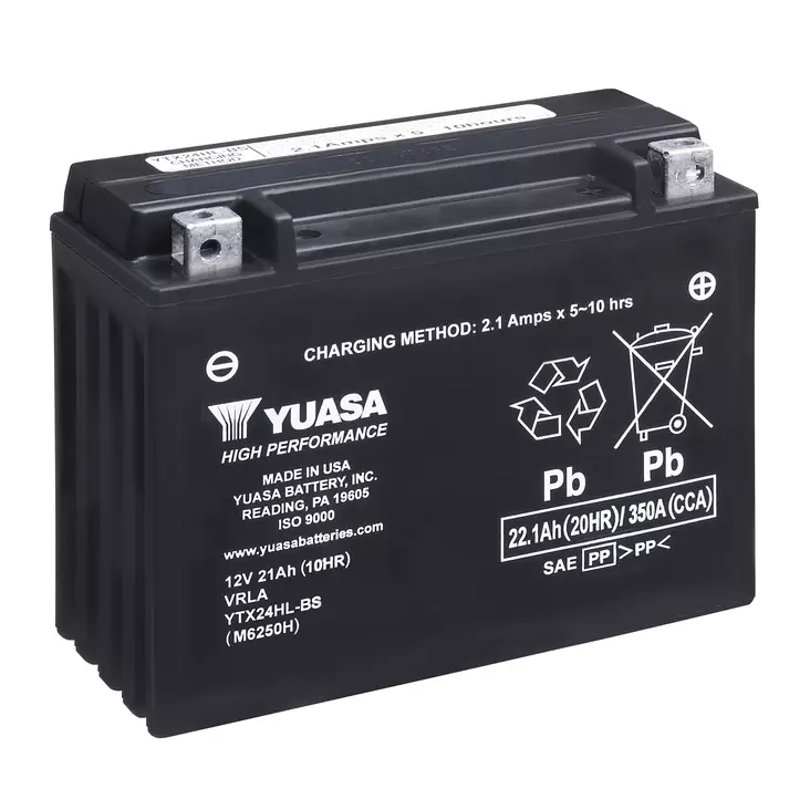 Yuasa akku, YTX24HL-BS (cp) - Yleisosat - Akut - 107018 - 1
