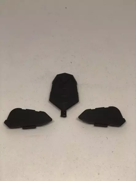 Airoh Commander/Commander 2 Kit Tap Coverscrew Peak/Offroad kit - MP Lipat & ruuvit - 108038 - 1