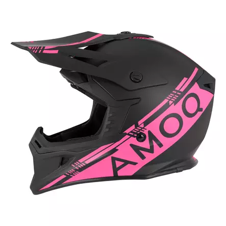 AMOQ Meteor V2 Kypärä Musta/Pinkki XL - MP Offroad-kypärät - 89688 - 1