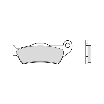 Brembo Jarrupalat Carbon-Ceramic - Moottoripyörän Jarrupalat - 102078 - 1