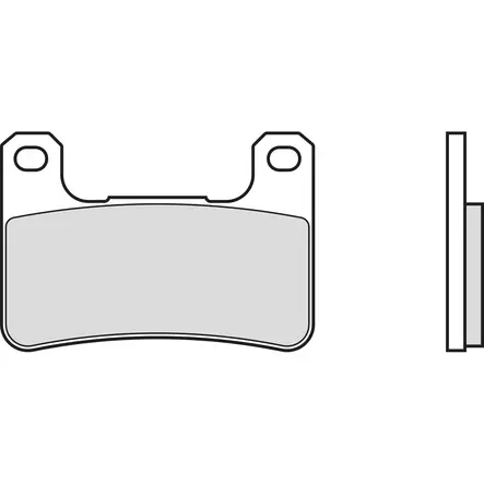 Brembo Jarrupalat Eteen Carbon-Ceramic Racing - Moottoripyörän Jarrupalat - 103478 - 1