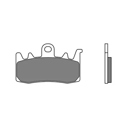 Brembo Jarrupalat Eteen Sintered Road - Moottoripyörän Jarrupalat - 102398 - 1
