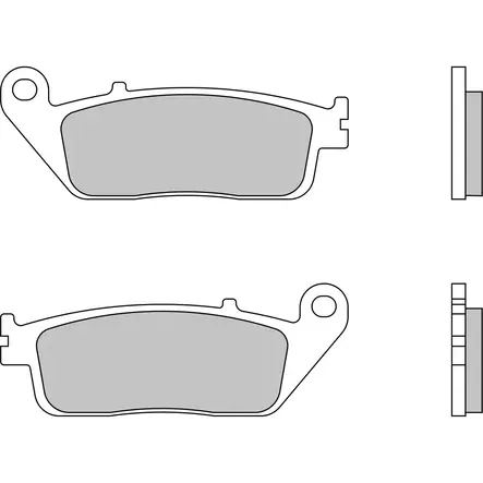 Brembo Jarrupalat Maxi-Scooter - Moottoripyörän Jarrupalat - 103448 - 1