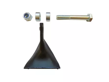 Bronco varaterä + kiinnitys - ATV-työlaitteet, leikkuupuimuri - 81108 - 1