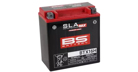 BS Battery BTX16H (FA) SLA MAX - Sealed & Activated - Yleisosat - Akut - 108018 - 1