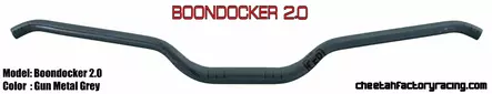 CFR Boondocker Ohjaustanko 2.0 Gun Metal harmaa - Moottorikelkan Ohjaustangot - 68708 - 1