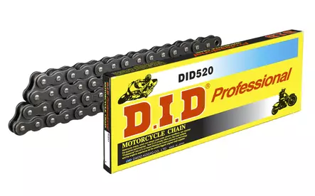 D.I.D 520 Ketju+ketjulukko (RJ) - Moottoripyörän Ketjut & rattaat - 100358 - 1