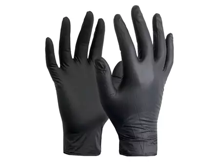 Hyper Nitrile Gloves Musta M (50-pack) - MP Hanskat - 95068 - 1