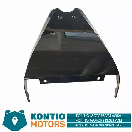 Kruiser Long Range Style: Jalkatilan etuosan muovisuojus ulkopuolella, musta - Kruiser Long Range Style - 166598 - 1