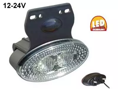 LED-PER.VALO OVAALI JALKA # - Yleisosat ja tarvikkeet - 51578 - 1