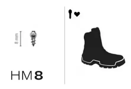 MaxiGrip Nastasarja 8mm 24pakk. Sis. työkalu - Mönkijän Nastat - 80178 - 1