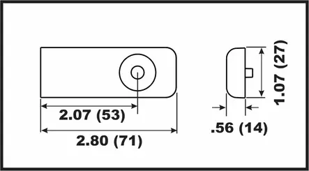 Perf metals anodi trimmisylinteri Mercury Verado 6 - Veneen Anodit - 108918 - 1