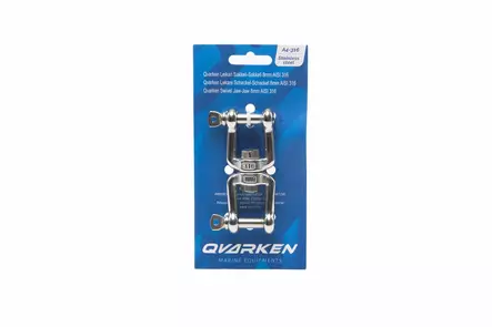 Qvarken Leikari sakkeli-sakkeli AISI316 6mm - Veneen Karabiinit & sakkelit - 110878 - 1
