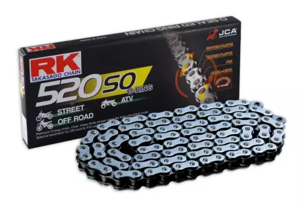 RK 520SO O-rengasketju +CL (Jousil.) - Moottoripyörän Ketjut & rattaat - 100248 - 1