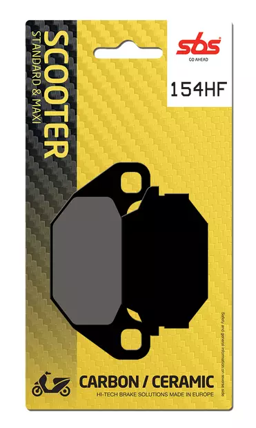 Sbs Jarrupalat Ceramic (749HF) - Moottoripyörän Jarrupalat - 104448 - 1