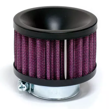 Tec-X Ilmasuodatin, Power II, Kiinitys Ø 42mm (Ø 74mm p. 50mm) - Moottorikelkan Kaasuttimet - 98968 - 1