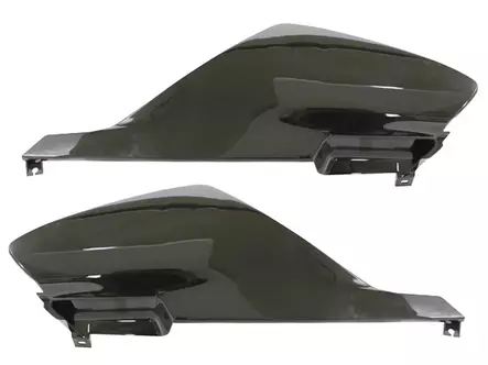 Tec-X Sivukatteet, Musta, Derbi Senda R X-Treme 03-10, SM X-Treme 02-10 - Mopon & Skootterin Muovisarjat & tarrat - 97998 - 1