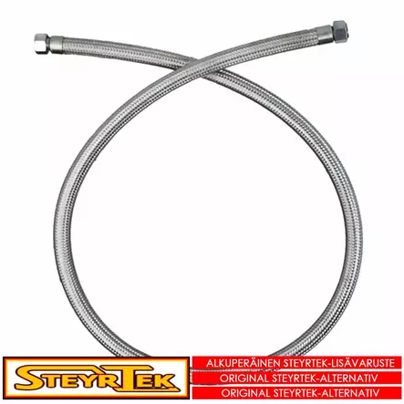 Teräsvahvisteinen paineilmaletku 2m 3/4" naaraskierre molemmissa päissä - Rengastarvikkeet - 115458 - 1