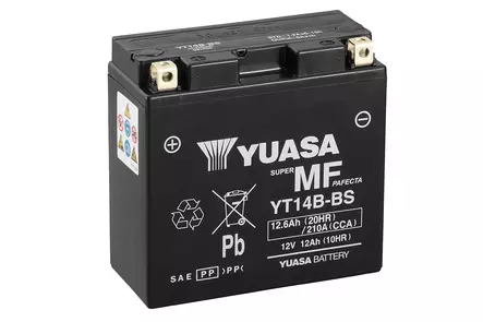 Yuasa akku, YT14B(WC) hapotettu (6) - Yleisosat - Akut - 108558 - 1