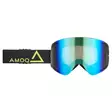 AMOQ Vision Magnetic Crossilasit Black-HiVis - Gold Mirror - ATV Ajolasit - 73338 - 1