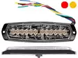 AXIXTECH SM6-D 6+6LED DUAL RED/AMBER R65 (XR2/XA2) # - Yleisosat ja tarvikkeet - 52198 - 1