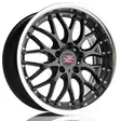 Barzetta Tendenza Black 7.5x17 Jako: 5x112 ET: 35 vanne - Auton Vanteet - 3638 - 1