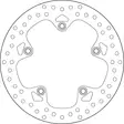 Brembo Serie Oro jarrulevy - Moottoripyörän Jarrulevyt - 102018 - 1