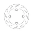 Brembo Serie Oro jarrulevy - Moottoripyörän Jarrulevyt - 103248 - 1