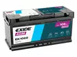 EK1060 EXIDE AGM 106AH 392X175X190 -/+ 950A - Yleisosat ja tarvikkeet - 165028 - 1