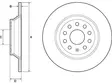 JARRULEVY DELPHI, 2 KPL / PKT, TAKA, AUDI A3, TT, VOLKSWAGEN - Yleisosat ja tarvikkeet - 15808 - 1