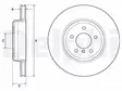 JARRULEVY DELPHI, 2 KPL / PKT, TAKA, BMW 5 6 - Yleisosat ja tarvikkeet - 15008 - 1