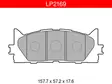 JARRUPALASARJA DELPHI ETU, LEXUS, TOYOTA - Yleisosat ja tarvikkeet - 9448 - 1