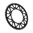 JT Takaratas Alumiini 7075 T6 Musta JTA822.52BLK - Moottoripyörän Ketjut & rattaat - 101408 - 1