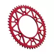 JT Takaratas Alumiini 7075 T6 Punainen JTA210.49RED - Moottoripyörän Ketjut & rattaat - 101028 - 1