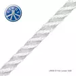 Lirolen White 16mm x 100m - Veneen Köydet - 87328 - 1