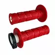 ODI ROGUE Off-Road Lock-On Grip Set Dark Red - Moottoripyörän Ohjaus & hallinta - 81428 - 1