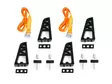PLASTIC LOAD STOPPER 4 PCS. + STRAPS 2 PCS. (3M) - Yleisosat ja tarvikkeet - 45448 - 1